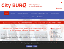 Tablet Screenshot of cityburo.fr